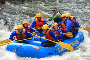 Beginner Raft Trip on Clear Creek